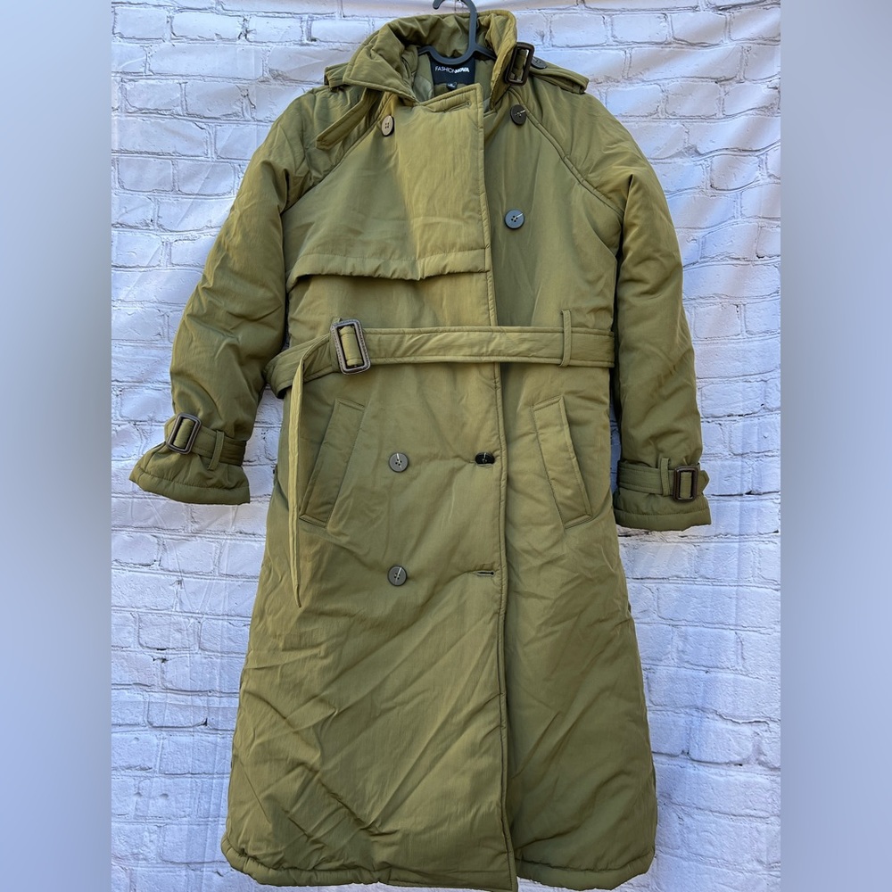 Fashion Nova Long puffer jacket